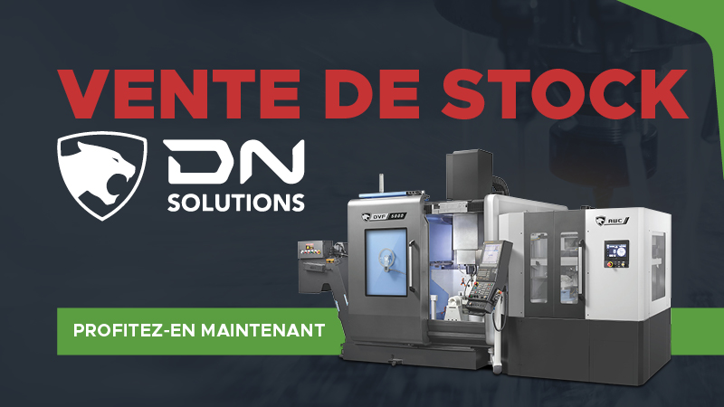 Vente de stock chez DN Solutions : profitez-en maintenant