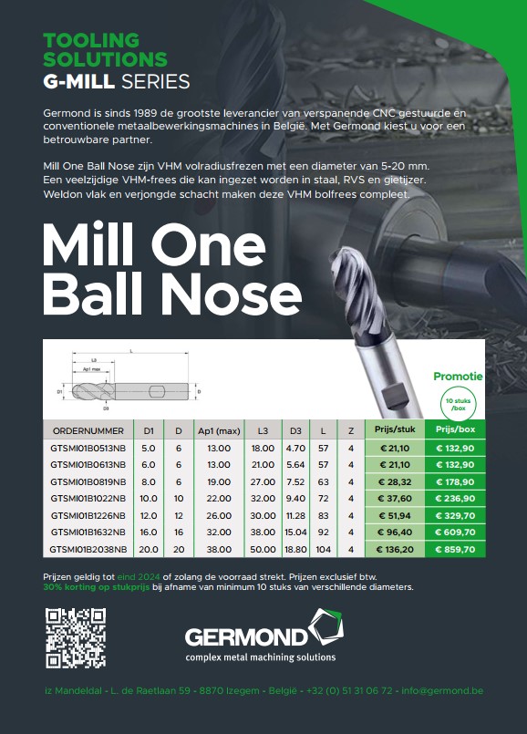 G-Mill One Ballnose