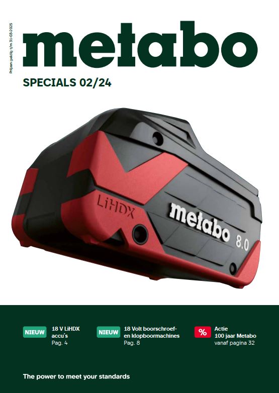 METABO SPECIALS 02/24