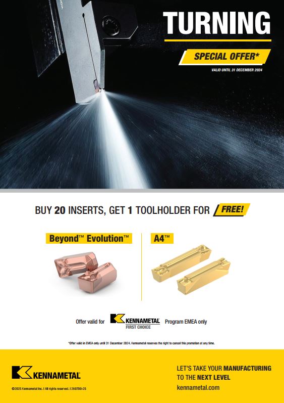 TURNING PROMOTIONS KENNAMETAL